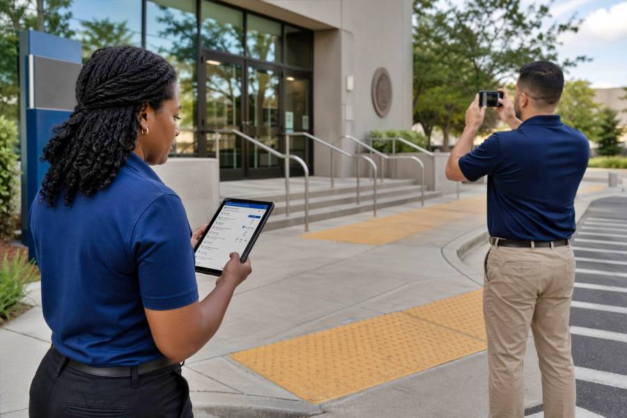 Field inspection in progress