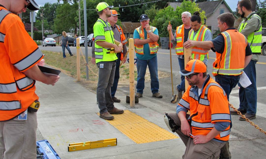 curb ramp inspection