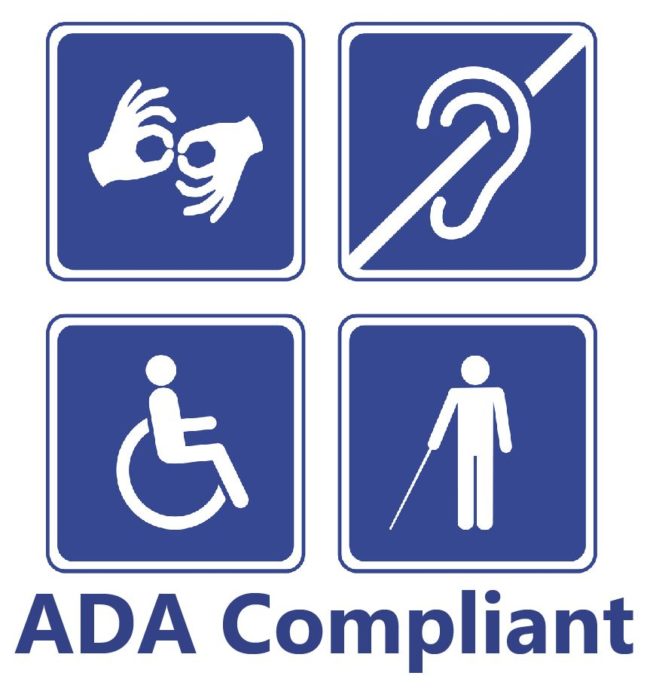 Image of ADA Compliant placard