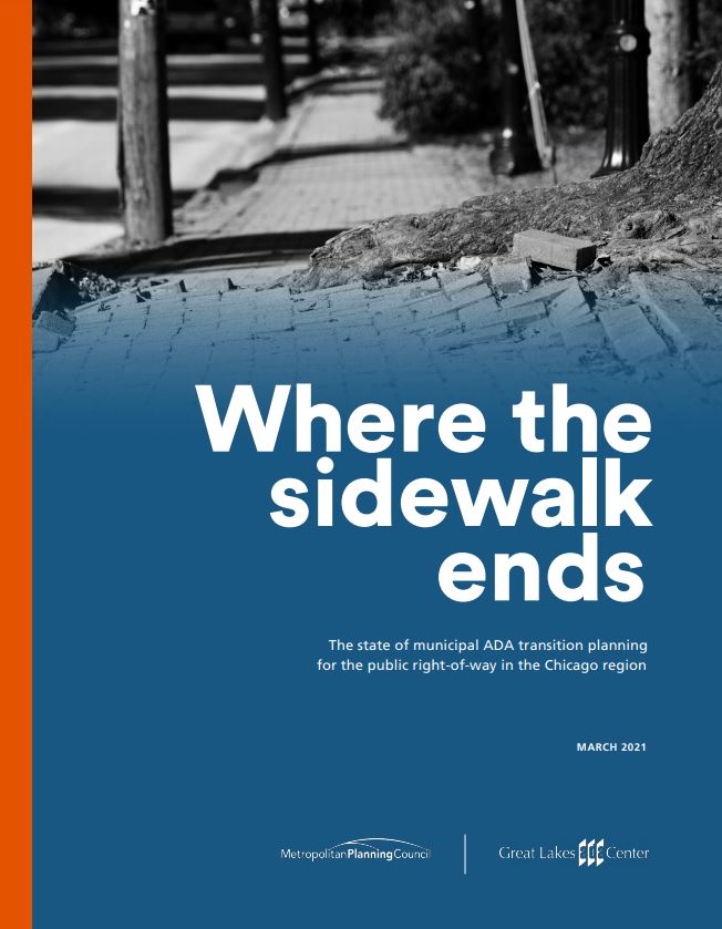 Where the sidewalk ends cover page