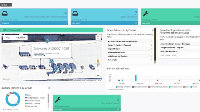Screenshot of BlueDAG Title II Suite version 5.0 dashboard