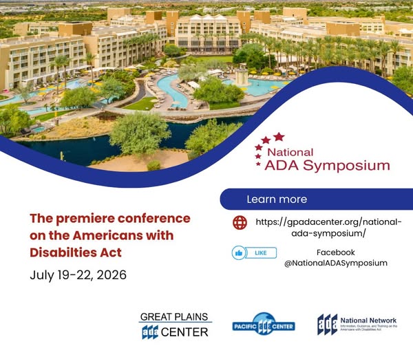 2026 National ADA Symposium Banner